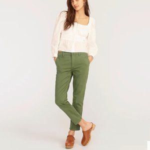 J. Crew Petite vintage slim-straight stretch chino pant